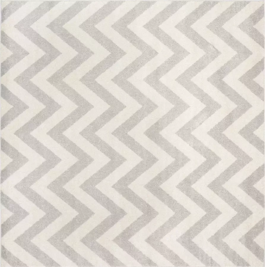 Safavieh Chevron Geweven Binnen Outdoor Vloerkleed Amherst Collectie AMT419 in Lichtgrijs & Beige 91 X 152 cm - Foto 4