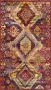 Safavieh Levendig Geweven Vloerkleed voor Binnen Savannah Collectie SVH622 in Rood & Violet 122 X 183 cm - Thumbnail 1