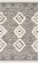 Safavieh Marokkaans geïnspireerd handgeknoopt vloerkleed voor binnen Kenia collectie KNY905 in ivoor en zwartblauw 122 X 183 cm - Thumbnail 8