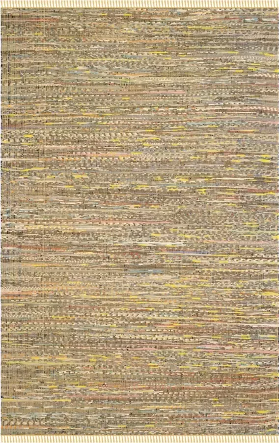 Safavieh Modern Indoor Flatweave Vloerkleed Rag Rug Collection RAR121 in Grijs & Multi 152 X 244 cm