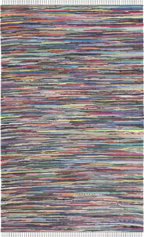Safavieh Modern Indoor Flatweave Vloerkleed Rag Rug Collection RAR121 in Grijs & Multi 152 X 244 cm - Foto 3