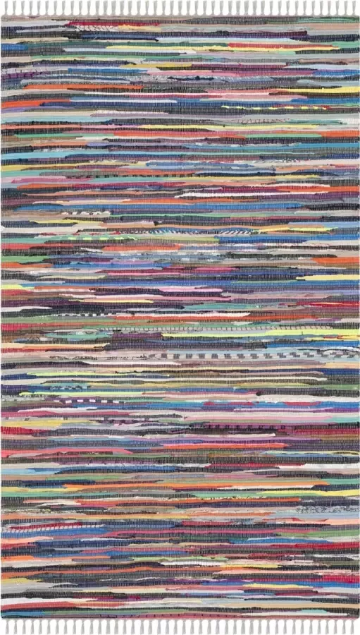Safavieh Modern Indoor Flatweave Vloerkleed Rag Rug Collection RAR121 in Grijs & Multi 152 X 244 cm - Foto 7