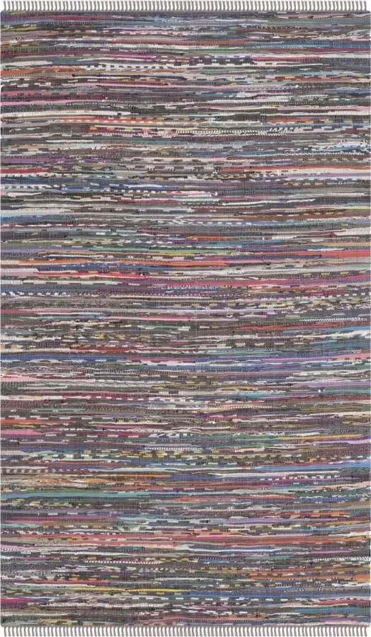 Safavieh Modern Indoor Flatweave Vloerkleed Rag Rug Collection RAR121 in Grijs & Multi 152 X 244 cm - Foto 6