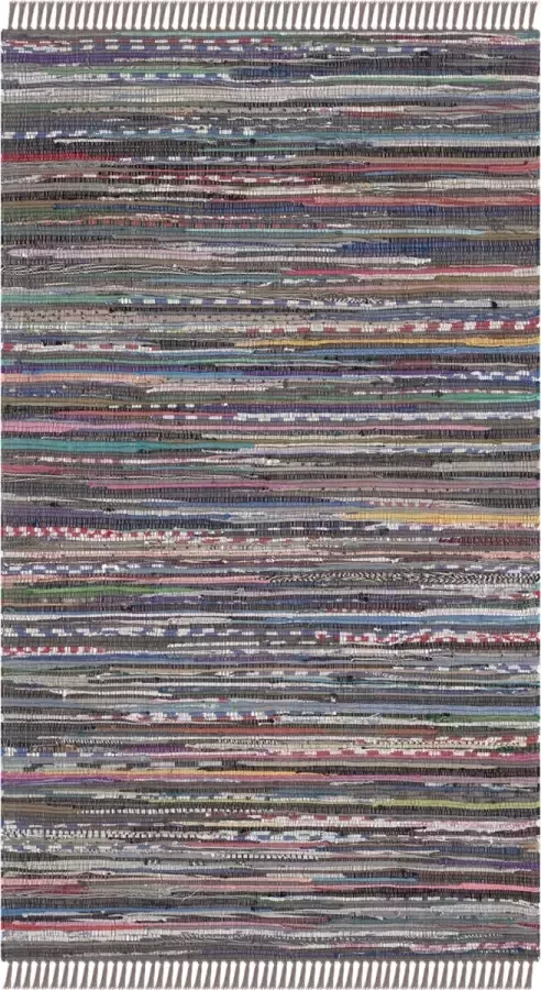 Safavieh Modern Indoor Flatweave Vloerkleed Rag Rug Collection RAR121 in Grijs & Multi 152 X 244 cm - Foto 13