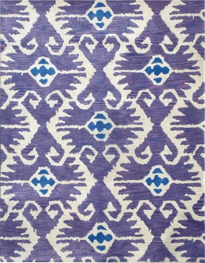 Safavieh Modern Indoor Hand Getuft Vloerkleed Wyndham Collectie WYD323 in Lavander & Ivoor 122 X 183 cm