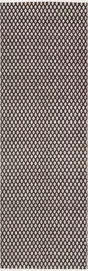 Safavieh Modern Indoor Handgeknoopt Vloerkleed Boston Collectie BOS685 in bruin 69 X 213 cm