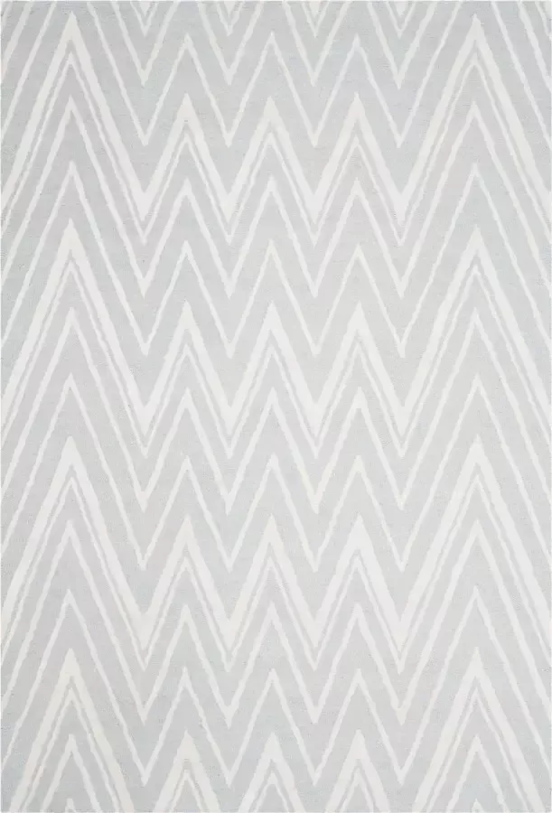 Safavieh Modern Indoor Handgetuft Vloerkleed Cambridge Collectie CAM711 in Grijs & Ivoor 152 X 244 cm