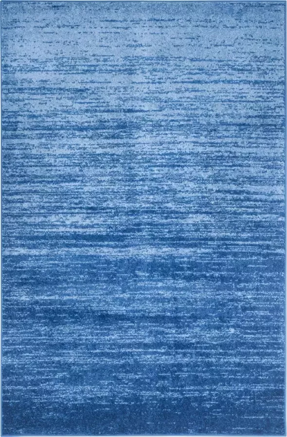Safavieh Modern Ombre Vloerkleed voor Binnengebruik Adirondack Collectie ADR113 in Lichtblauw & Donkerblauw 183 X 274 cm