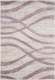 Safavieh Modern Wave Distressed Indoor Woven Area Rug Adirondack Collection ADR125 in Cream & Purple 76 X 244 cm - Thumbnail 2