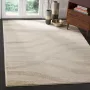 Safavieh Modern Wave Distressed Woven Indoor Rug Adirondack in Ivory 122 X 183 cm - Thumbnail 2