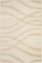 Safavieh Modern Wave Distressed Woven Indoor Rug Adirondack in Ivory 91 X 152 cm - Thumbnail 1