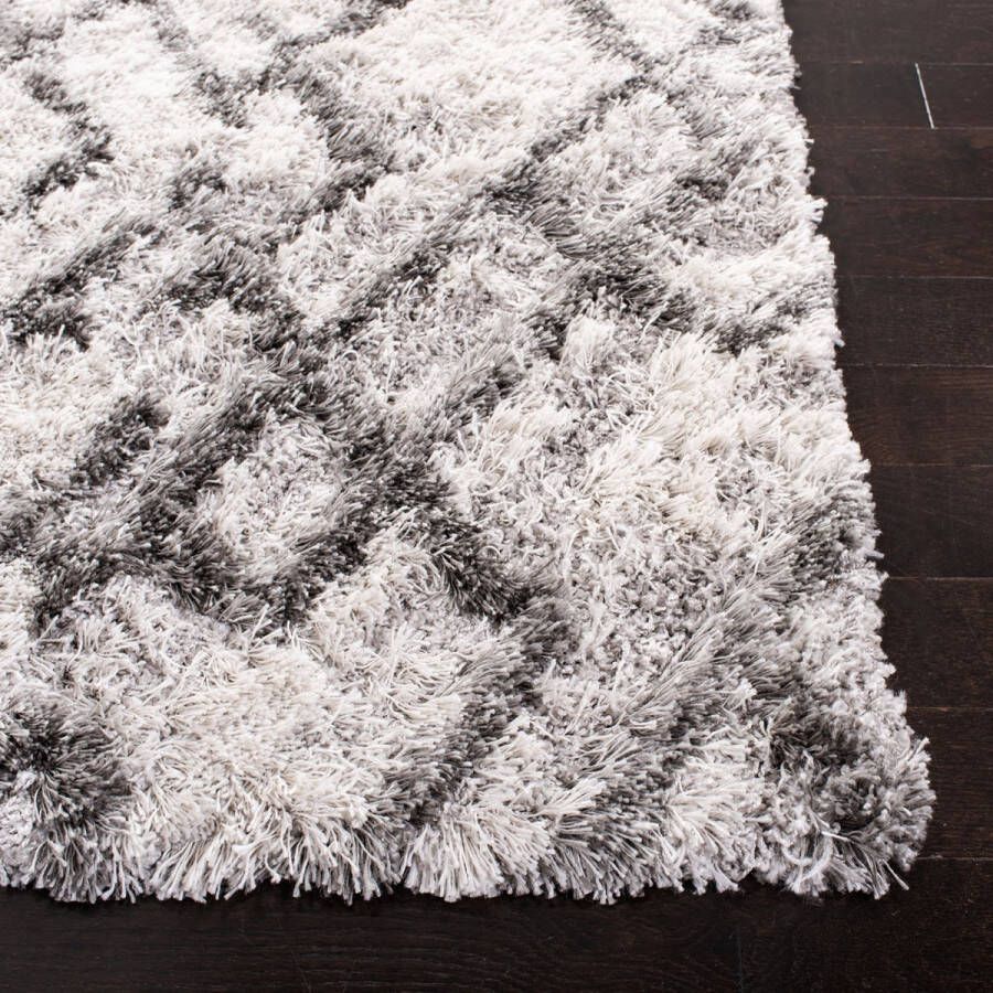 Safavieh Shag Woven Indoor Rug Horizon Shag in Grey 160 X 231 cm