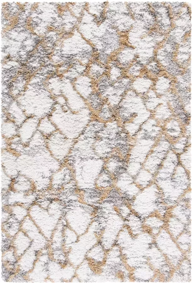Safavieh Shag Woven Indoor Rug Horizon Shag in White 122 X 183 cm
