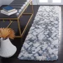 Safavieh Shag Woven Indoor Rug Horizon Shag in White 61 X 244 cm - Thumbnail 3