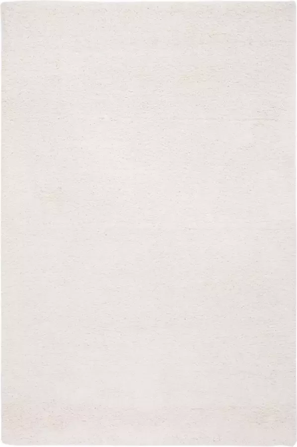 Safavieh Shaggy Geweven Binnen Vloerkleed Solo Shag Collectie SGO114 in Ivoor 155 X 229 cm