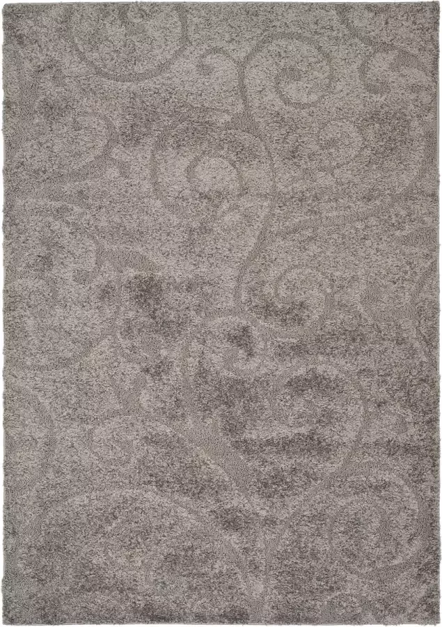 Safavieh Shaggy Geweven Vloerkleed voor Binnen Florida Shag Collectie SG455 in Grijs 122 X 183 cm