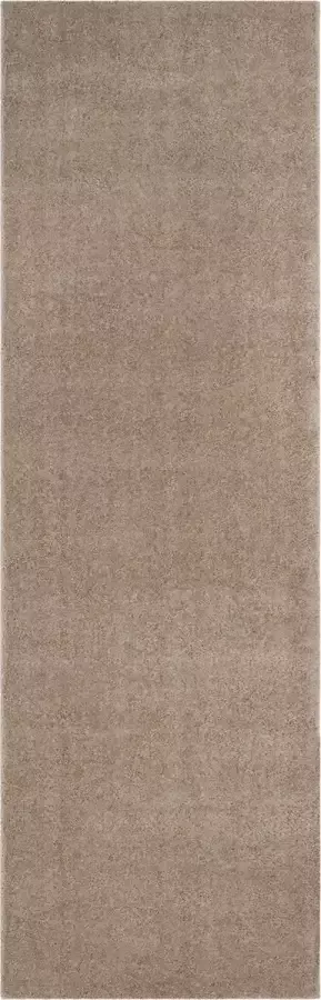 Safavieh Shaggy Geweven Vloerkleed voor Binnen Fluweel Collectie VSG169 in Licht Beige 69 X 213 cm