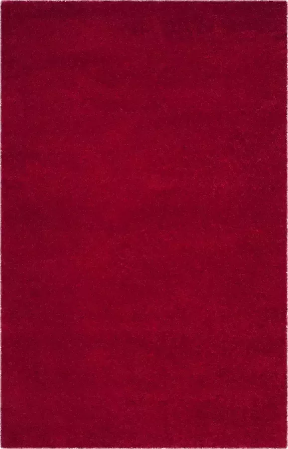 Safavieh Shaggy Geweven Vloerkleed voor Binnen Milan Shag Collectie SG180 in Rood 183 X 274 cm