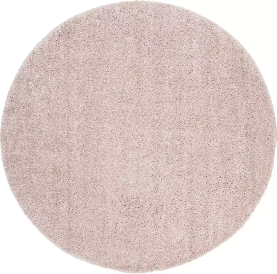 Safavieh Shaggy Geweven Vloerkleed voor Binnen Solo Shag Collectie SGO114 in Beige 201 X 201 cm