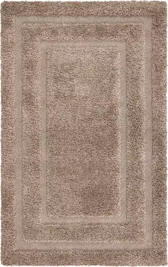 Safavieh Shaggy Indoor Geweven Vloerkleed Florida Shag Collectie SG454 in Beige & Beige 122 X 183 cm