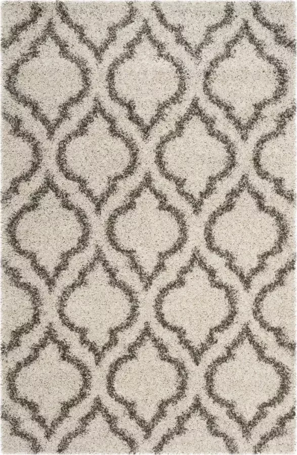 Safavieh Shaggy Indoor Geweven Vloerkleed Hudson Shag Collectie SGH284 in Ivoor & Grijs 244 X 305 cm - Foto 2