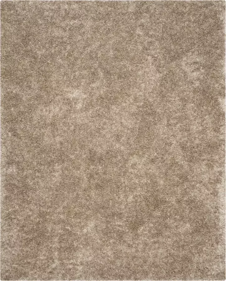 Safavieh Shaggy Indoor Geweven Vloerkleed Malibu Shag Collectie MLS431 in Natuur 152 X 244 cm