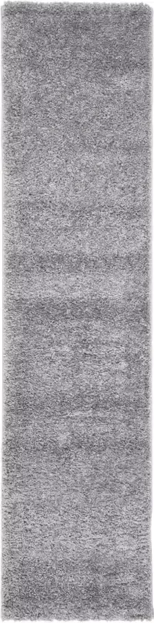 Safavieh Shaggy Indoor Geweven Vloerkleed Solo Shag Collectie SGO114 in Houtskool 61 X 244 cm