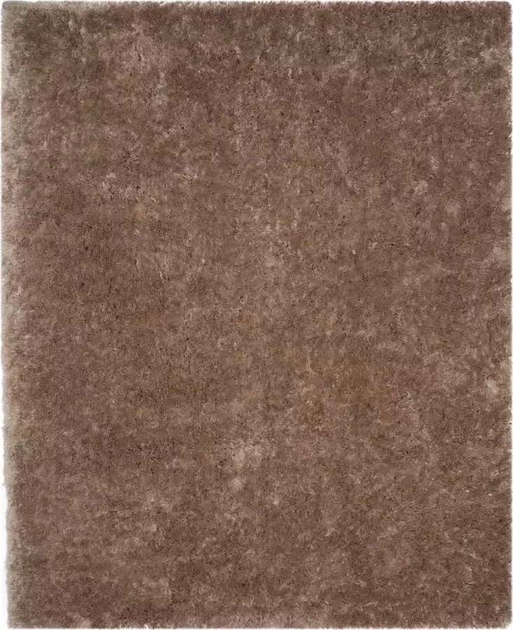 Safavieh Shaggy Indoor handgetuft vloerkleed Artic Shag collectie SG270 in Taupe 152 X 213 cm