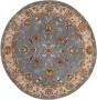 Safavieh Traditional Hand Tufted Indoor Rug Royalty in Blue 152 X 152 cm - Thumbnail 1