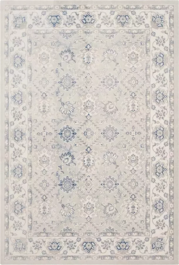 Safavieh Traditioneel Geweven Binnen Vloerkleed Patina Collectie PTN328 in Lichtblauw & Ivoor 91 X 152 cm