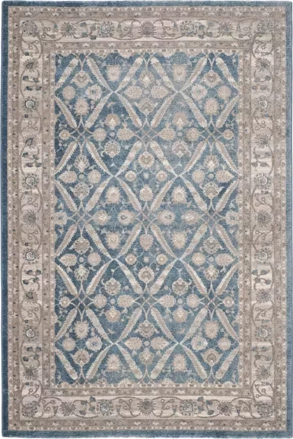 Safavieh Traditioneel Geweven Binnen Vloerkleed Sofia Collectie SOF378 in Blauw & Beige 155 X 231 cm