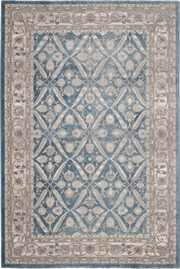 Safavieh Traditioneel Geweven Binnen Vloerkleed Sofia Collectie SOF378 in Blauw & Beige 91 X 152 cm