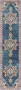 Safavieh Traditioneel Geweven Binnenvloerkleed Merlot Collectie MER108 in Blauw & Multi 61 X 244 cm - Thumbnail 1