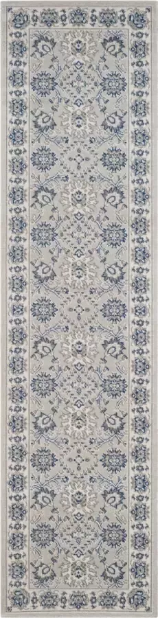 Safavieh Traditioneel Geweven Binnenvloerkleed Patina Collectie PTN328 in Lichtblauw & Ivoor 66 X 244 cm