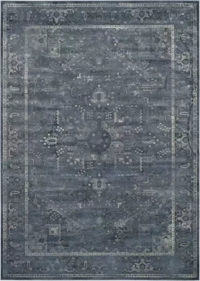 Safavieh Traditioneel Geweven Binnenvloerkleed Vintage Collectie VTG114 in Blauw 244 X 340 cm