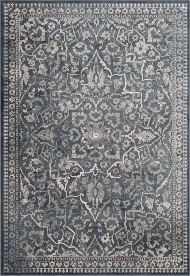 Safavieh Traditioneel Geweven Binnenvloerkleed Vintage Collectie VTG175 in Blauw & Lichtgrijs 244 X 340 cm