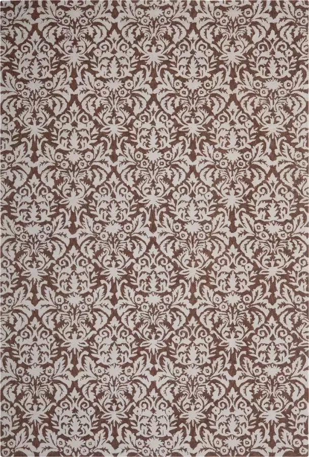 Safavieh Traditioneel Indoor Hand Getuft Vloerkleed Chelsea Collectie HK368 in Sage & Chocolade 114 X 175 cm