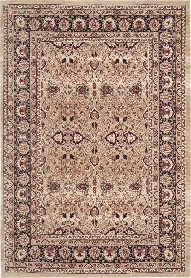 Safavieh Traditioneel Perzisch Indoor Geweven Vloerkleed Lavar Kerman Collectie LVK620 in Creme & Navy 91 X 152 cm