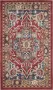 Safavieh Traditioneel Verouderd Geweven Tapijt voor Binnen Bijar Collectie BIJ605 in Rood & Koningsblauw 201 X 274 cm - Thumbnail 1