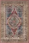 Safavieh Traditioneel Verouderd Geweven Tapijt voor Binnen Bijar Collectie BIJ636 in Koningsblauw & Bruin 160 X 229 cm - Thumbnail 1