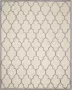 Safavieh Trellis Indoor handgetuft vloerkleed Cambridge collectie CAM134 in ivoor & zilver 244 X 305 cm - Thumbnail 4