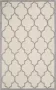 Safavieh Trellis Indoor handgetuft vloerkleed Cambridge collectie CAM134 in ivoor & zilver 244 X 305 cm - Thumbnail 1