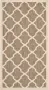 Safavieh Trellis Indoor Outdoor Geweven Gebiedsdeken Courtyard Collection CY6903 in Bruin & Been 61 X 109 cm - Thumbnail 1