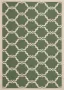 Safavieh Trellis Woven Indoor Rug Courtyard in Green 79 X 152 cm - Thumbnail 1