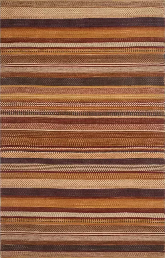 Safavieh Tribal Inspired Indoor Flatweave Vloerkleed Kelim Collectie KLM951 in Roest 122 X 183 cm
