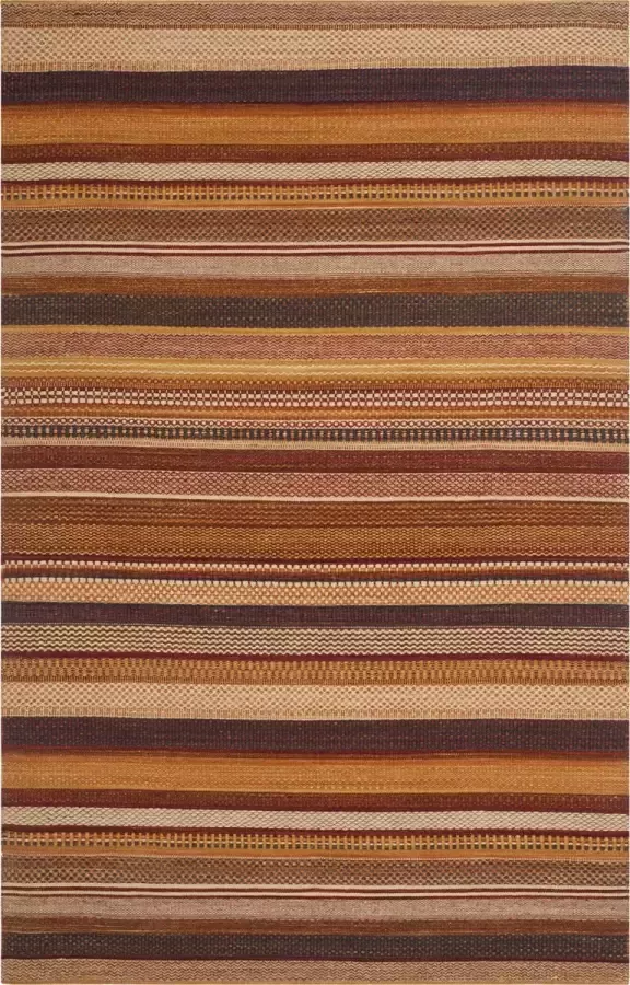 Safavieh Tribal Inspired Indoor Flatweave Vloerkleed Kelim Collectie KLM951 in Rust 152 X 244 cm