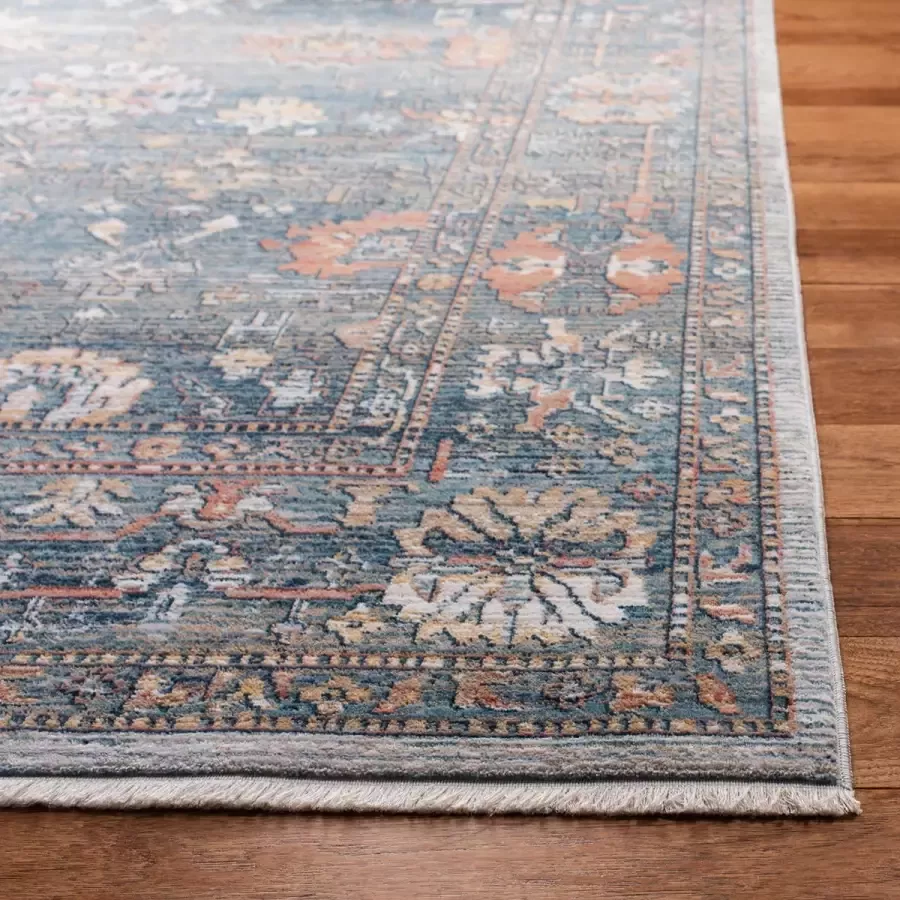 Safavieh Vintage Inspired Woven Indoor Rug Victoria in Blue 66 X 244 cm