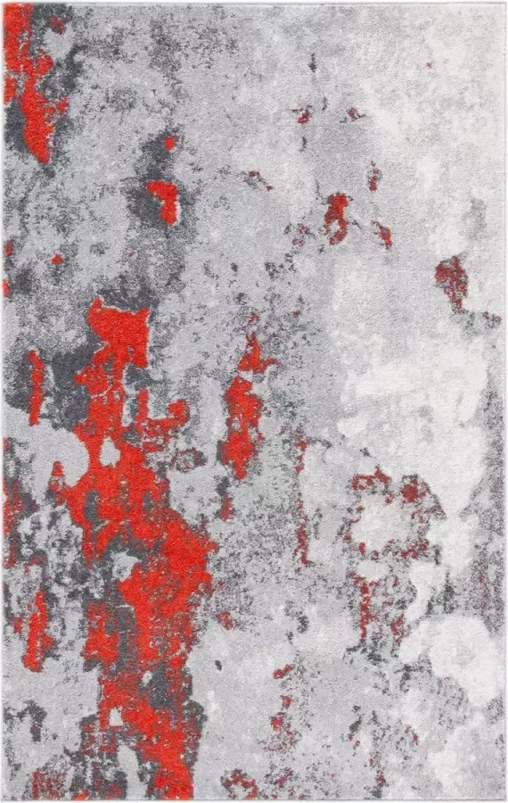 Safavieh Modern Geometrisch Indoor Geweven Vloerkleed Adirondack Collectie ADR253 in Ivoor & Grijs 122 X 183 cm - Foto 10