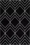 Safavieh Modern Geometrisch Indoor Geweven Vloerkleed Adirondack Collectie ADR253 in Ivoor & Grijs 122 X 183 cm - Thumbnail 15