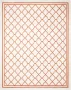 Safavieh Marokkaans Trellis Vloerkleed voor Binnen Amherst Collectie AMT422 in Beige & Oranje 213 X 213 cm - Thumbnail 1